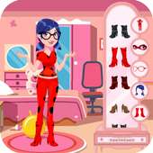 The Marvelous Ladybug Quin Dress up Party Game