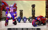 Police Robot Bike Simulator Screen Shot 11