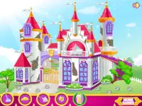 बच्चों के महल सफाई खेलों Screen Shot 2