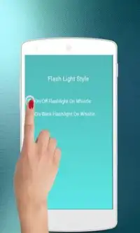 Whistle to Flash Torch Light Screen Shot 3