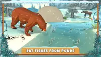 Polar bear survival simulator Screen Shot 0