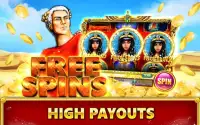 Pharaoh's & Cleopatra Slots Screen Shot 2