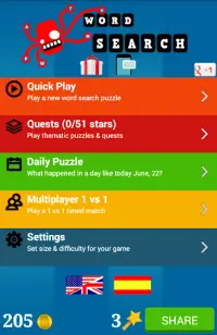 Word Search Screen Shot 4