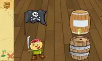 समुद्री डाकू बच्चों के लिए खेल Screen Shot 1