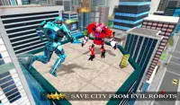 Transformer Robot Cop Shooting Action Game Screen Shot 9