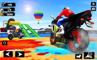 Mega Ramp Bike Race 3d Bike Stunt- Racing Games Screen Shot 1