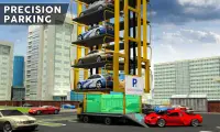 Multi-Level Smart Car Parking: Car Transport Games Screen Shot 2