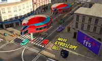 Gyroscopic Elevated Bus Driving: Public Transport Screen Shot 2