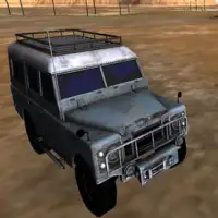 Conduire CAR dans le désert Screen Shot 7