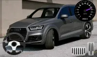 Luxury SUV Audi Q7 City Area Screen Shot 2