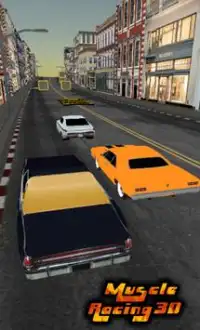 Muscle Cars Racing 3D Screen Shot 1
