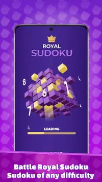 Battle Royal Sudoku Puzzle Screen Shot 0