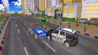Cop Car Driving: Real Cops Car Parking 2018 Screen Shot 1
