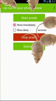 Rat Run In Your Phone Prank Screen Shot 0