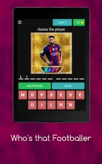 Who's that Footballer | Football Game Player Quiz Screen Shot 5