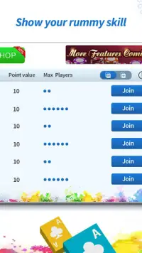 Color Rummy - Free Online Card Game Indian Rummy Screen Shot 1