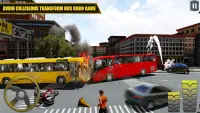Robot Bus Simulator - 2020 games Screen Shot 0