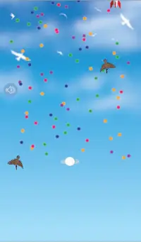 Tap Color Bird: Sky Roller Ball Jump! Screen Shot 4