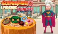 Superhero Sweet Donuts Cooking Shop Screen Shot 0