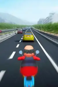 Motu Hill Race Fun Game Screen Shot 0