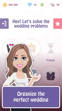 Wedding planner - Game for girls! Screen Shot 1