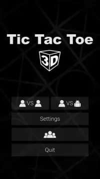 Tic Tac Toe 3D Screen Shot 0