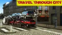 Cargo Limo Car Transport Truck –Heavy 3D Drive Sim Screen Shot 3