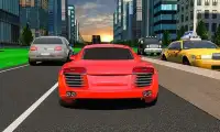 Corrida de carros na cidade: Highway Rush Rider Screen Shot 4