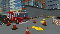 Fire Truck Sim 3D Screen Shot 4