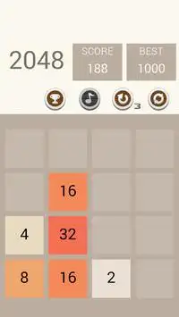 2048 Screen Shot 2