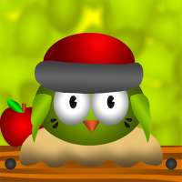 Bouncy Bird: Bounce on platforms find path puzzles