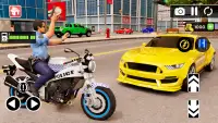 Police Motorbike Simulator 3D Screen Shot 0