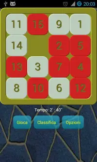 15 Puzzle Game (by Dalmax) Screen Shot 0