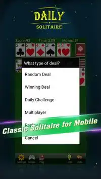 Daily Solitaire Screen Shot 1