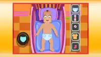 Caring Game : My New Born Baby Screen Shot 8