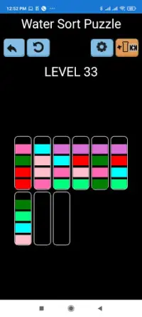 Amazing Water Sort Color Screen Shot 2