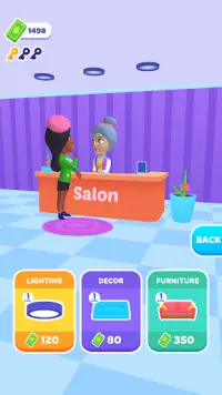 Perfect Salon - Salon Game & Simulator Screen Shot 5