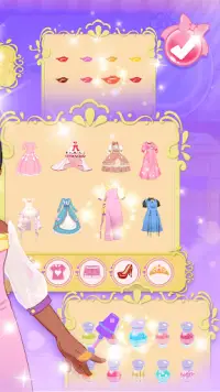 ファンタジープリンセスファッションデザイナー-キッズゲーム Screen Shot 7