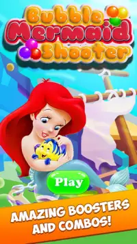 New Bubble Shooter Mermaid Adventure Screen Shot 0