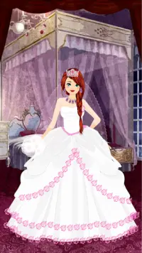 Princess Wedding Dress Up Game Screen Shot 7