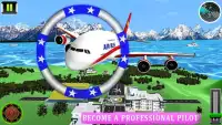 Flying Airplane Pilot Flight 3d Simulator Screen Shot 1