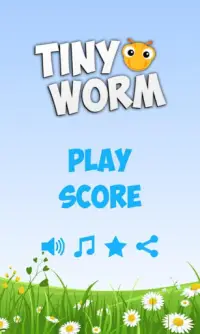 Tiny Worm Snake Game Screen Shot 1