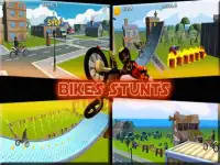 Knifflige Fahrradstunts 3D Screen Shot 0