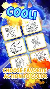 How To Draw Color Sonic The Hedgehog II Sega Screen Shot 0