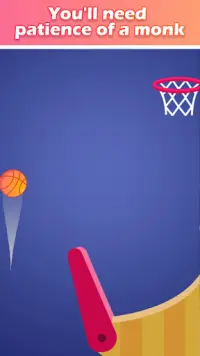 Flipper Shoot Dunk - ألعاب كرة السلة عارضة مجانية Screen Shot 3