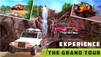 Jeep Simulator Guida parcheggio montagna rocciosa Screen Shot 0