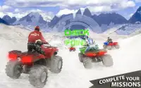 ATV Quad Derby Racing: Snow Trials Bike Xtreme Screen Shot 0