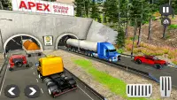 Grand Euro Truck Simulator 3D Screen Shot 1