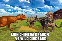 leão quimera dragão vs dinossauro selvagem Screen Shot 6