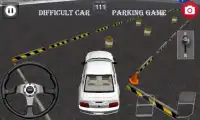 Difficult car parking game Screen Shot 0